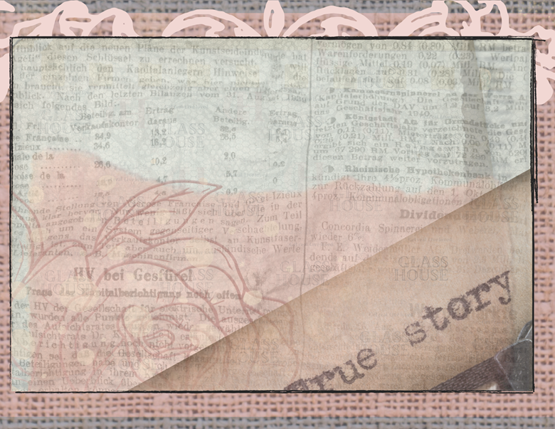 Tattered Newspaper Junk Journal Printable Pack - Pretty