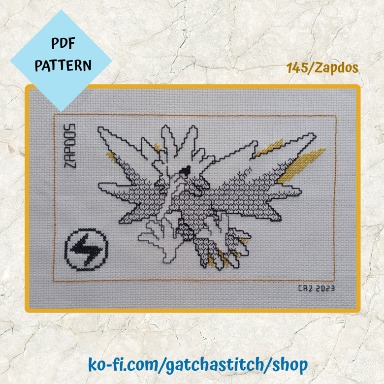 145. Zapdos  Zapdos pokemon, Pokemon drawings, Pokemon coloring