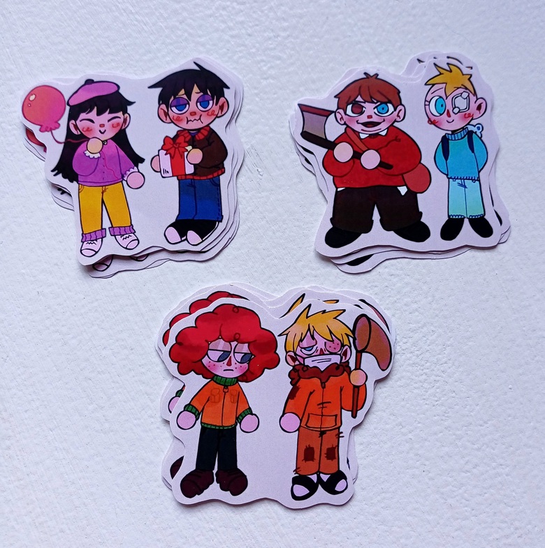 South Park stickers!! 🚸🏔️ - Viri's Ko-fi Shop - Ko-fi ❤️ Where creators  get support from fans through donations, memberships, shop sales and more!  The original 'Buy Me a Coffee' Page.