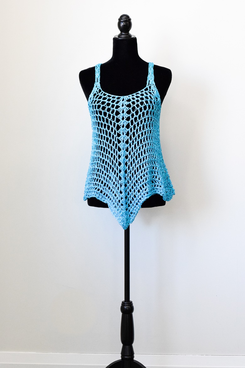 Easy Lacy Tank Top. pattern by ThePoshCrochet