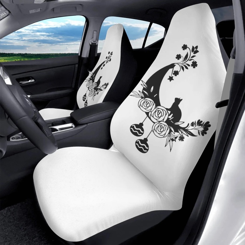 Dark Mystique Emporium High-Quality Front Car Seat Covers (Set of 2) 3A ...