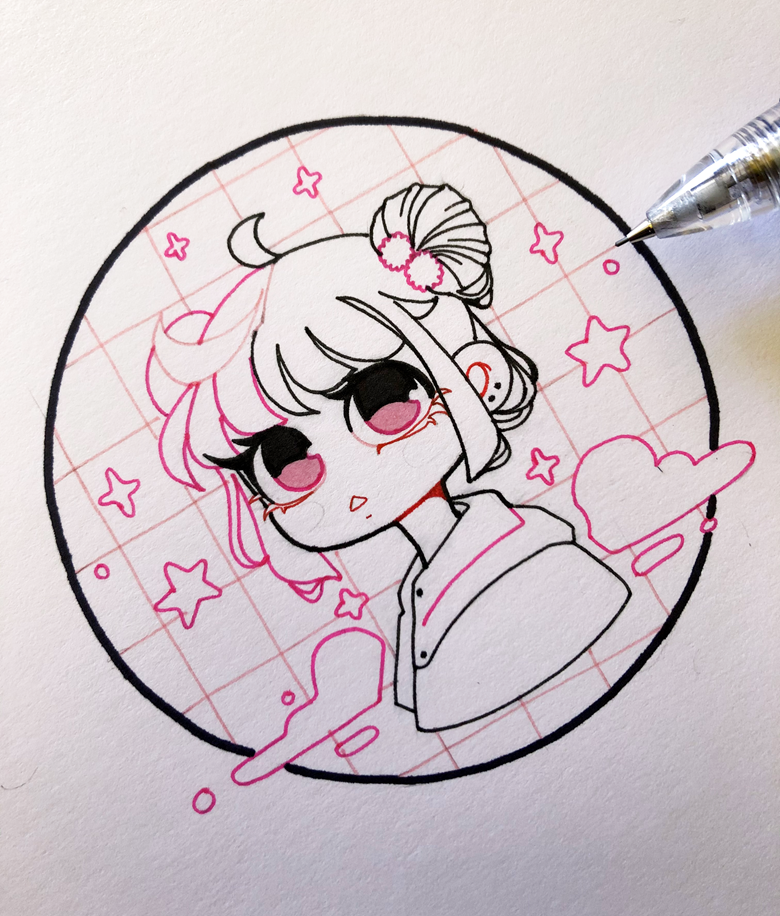 Draw with me 🌸✨  testing the Ohuhu sketchbook! 