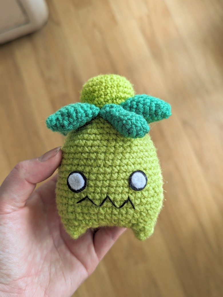 Smoliv Pokémon Plush - Becky's Crochet Creations 's Ko-fi Shop - Ko-fi ...