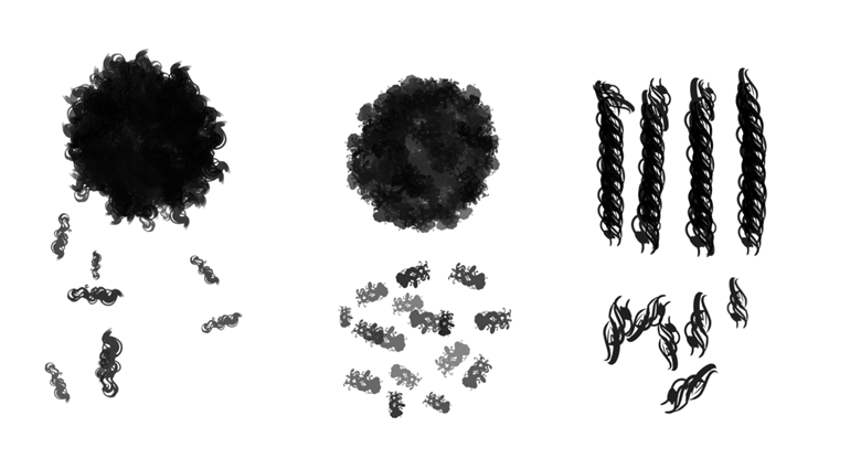 Autodesk Sketchbook Curly/Kinky Hair Brushes - Rivkael's Ko-fi Shop - Ko-fi  ❤️ Where creators get support from fans through donations, memberships,  shop sales and more! The original 'Buy Me a Coffee' Page.