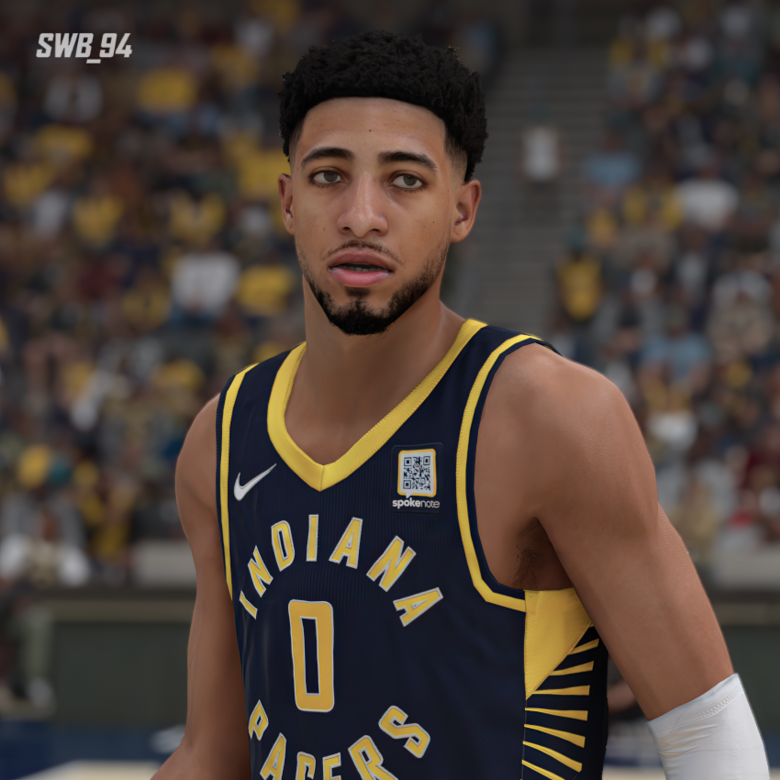 2k25 Tyrese Haliburton Cyberface (+ unique accesories) - NBA