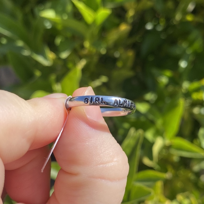 Louis 28 Repeat Silver Ring - liveterna's Ko-fi Shop