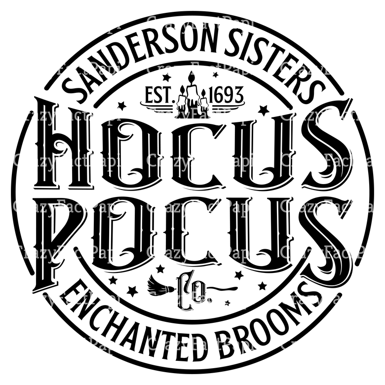 Hocus Pocus SVG Bundle - Crazy Fact Papi's Ko-fi Shop - Ko-fi ️ Where ...