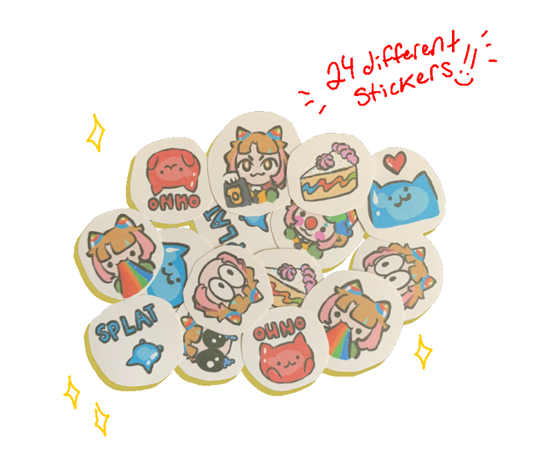 Cat Emoji Stickers