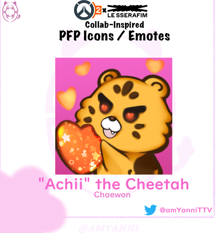 Achii Chaewon Tiger Profile Icon | OW2 x LS - amYanni's Ko-fi Shop - Ko ...