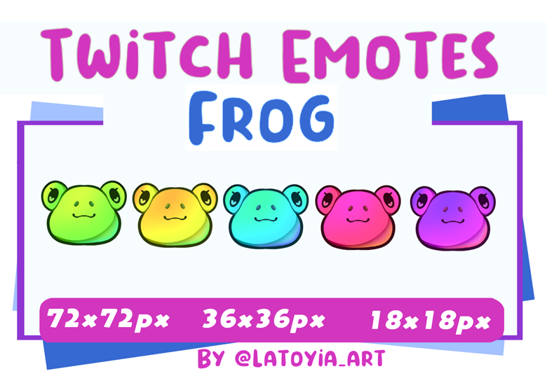 Frog Twitch Badges - Latoyia's Ko-fi Shop - Ko-fi ️ Where creators get ...