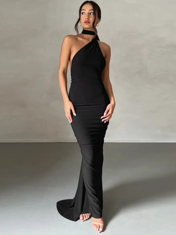 Shoulder backless maxi dress for women - Kylie store's Ko-fi Shop - Ko ...