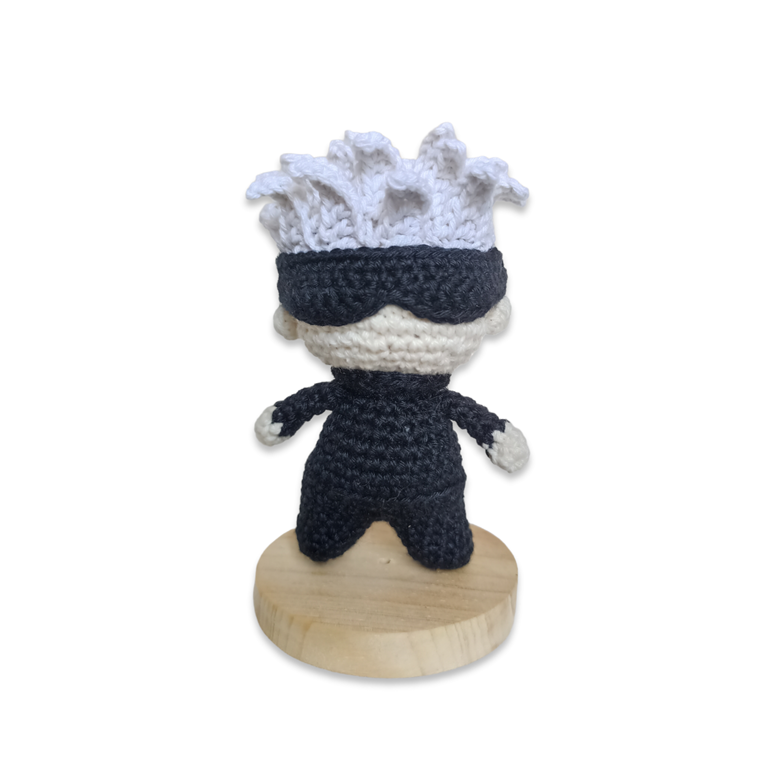 Mini Gojo Satoru JJK Crochet Aquarisbyf's Kofi Shop Kofi ️ Where