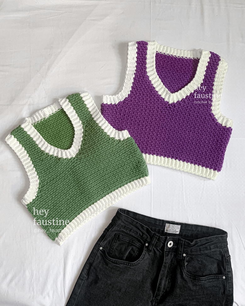 Crochet project ideas: Gorgeous crochet vest inspiration