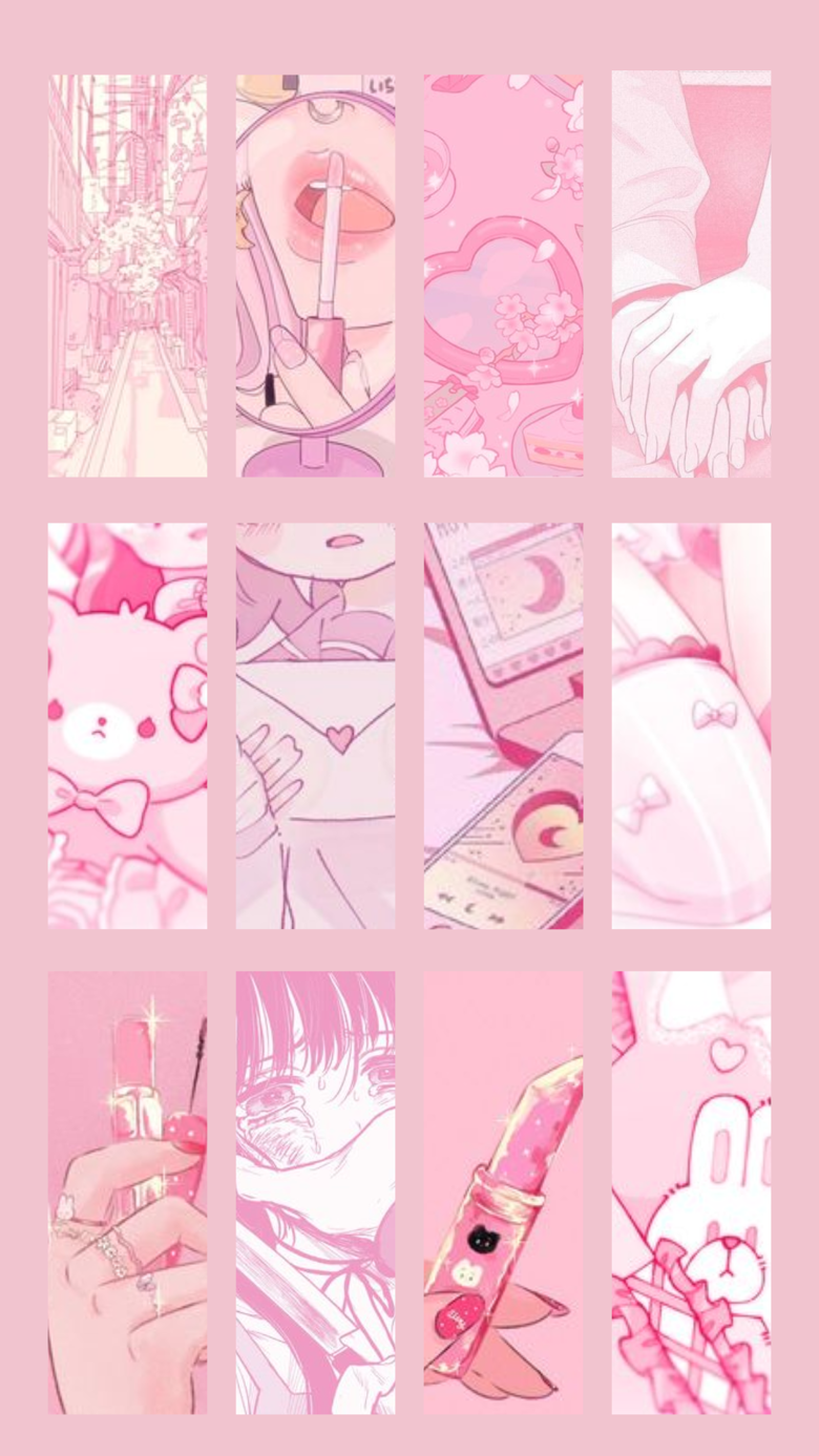 12 Instagram Highlight Covers Soft Pink-Aesthetic Themed Instagram ...