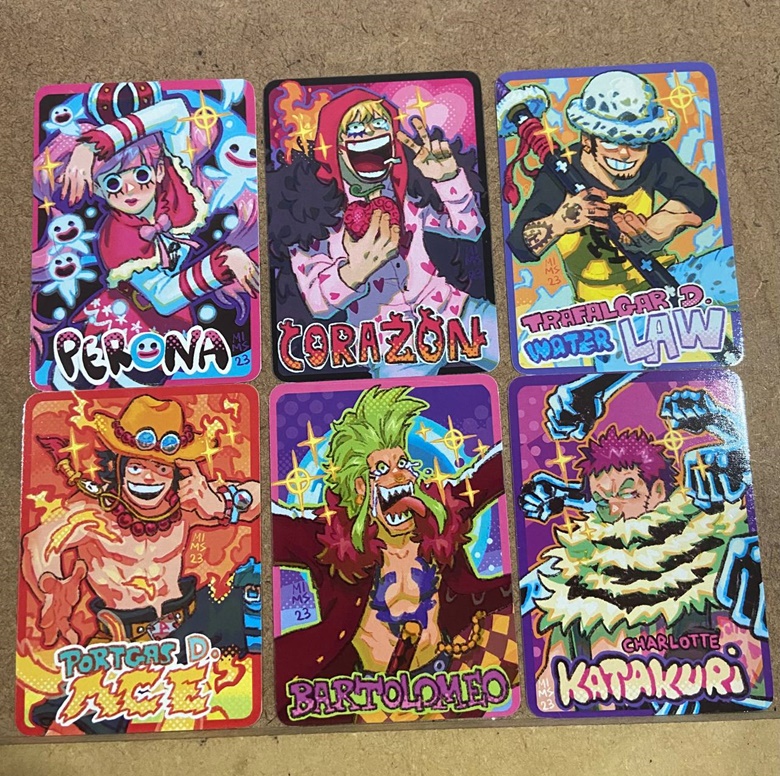 ONE PIECE Booster Pack 6 cards series 01 - Michel Mims's Ko-fi Shop ...