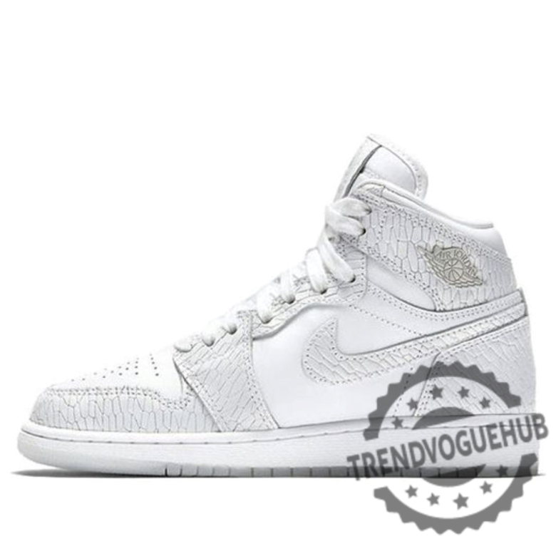 Frost hot sale white jordans