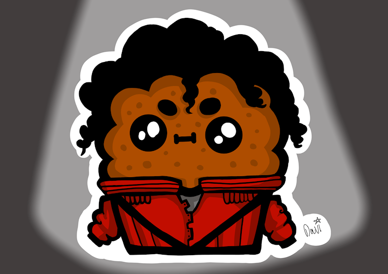 How To Draw Michael Jackson Muffin | Cute Drawing | Davi Art & Illustr -  Ko-fi ❤️ Where creators get support from fans through donations,  memberships, shop sales and more! The original '