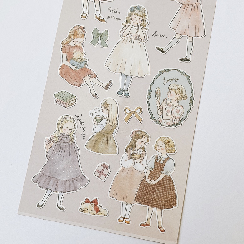 Cottagecore Sticker Sheet — Drawn by Nana