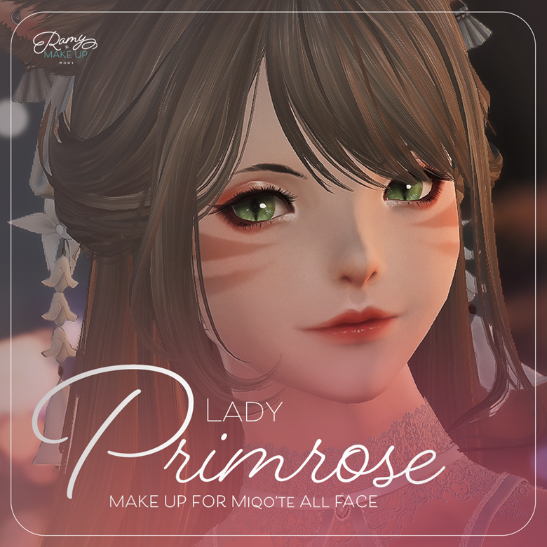 Make Up Lady Primrose Miqote Ramyp曆s Ko Fi Shop Ko Fi ️ Where Creators Get Support From