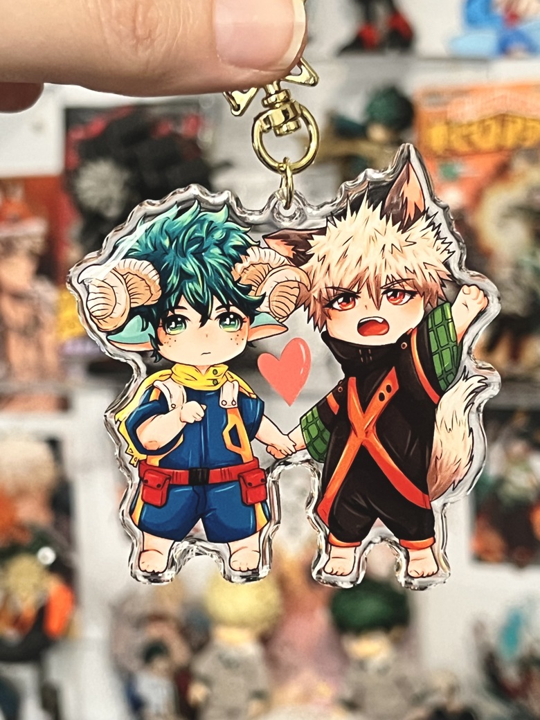 BKDK Hybrid Chibi 3” Acrylic Charm - Kitty Heart's Ko-fi Shop - Ko-fi ️ ...