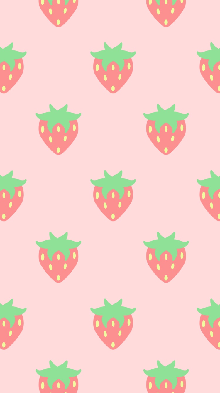 [FREE] Strawberry Phone Wallpaper - Van X's Ko-fi Shop - Ko-fi ️ Where ...