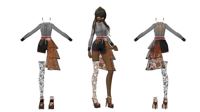 MMD Classy Outfit - Scar's Ko-fi Shop