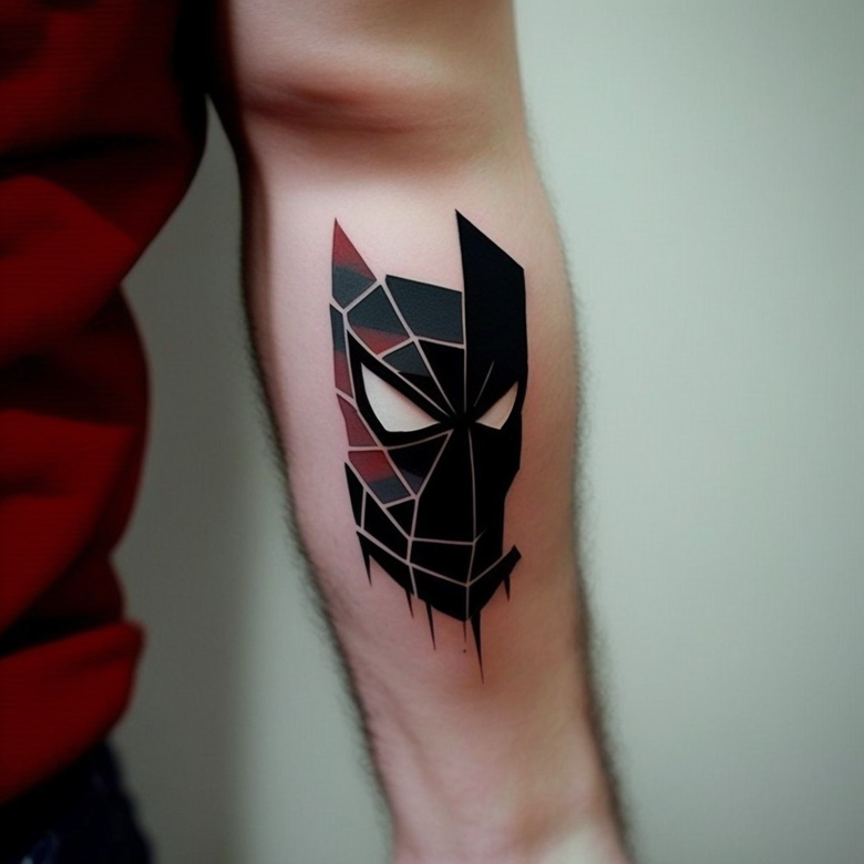 Shop SpiderMan tattoos online  Inkbox  SemiPermanent Tattoos