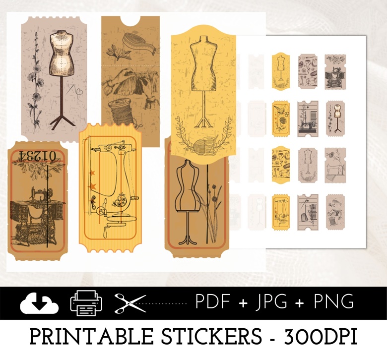 Cozy Village Clear Sticker Sheets – Paper Monogatari