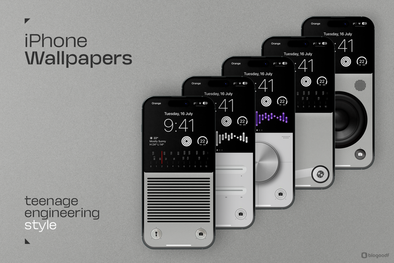 iPhone Wallpaper | Teenage Engineering style - Blogoodf&rsquo;s Ko-fi 