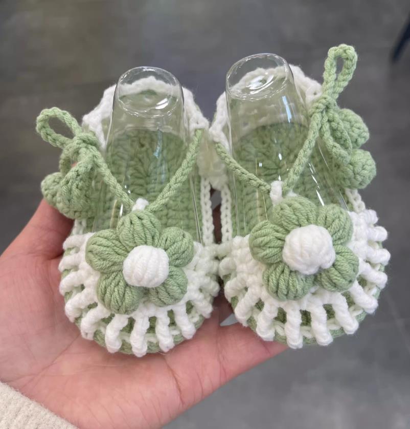 Handmade crochet online shoes