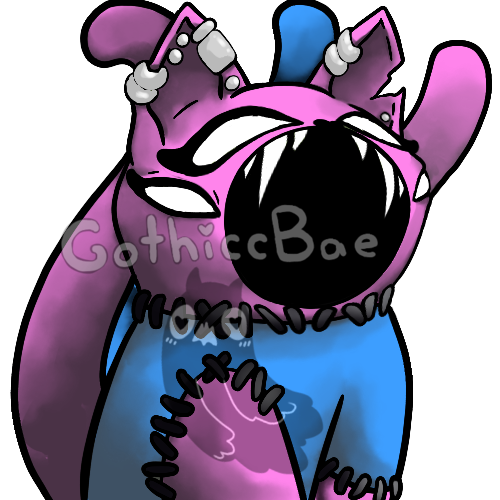 Spooky Pop Cat Emote [Cotton Candy/Glow] - Spuwuky's Ko-fi Shop - Ko-fi ...