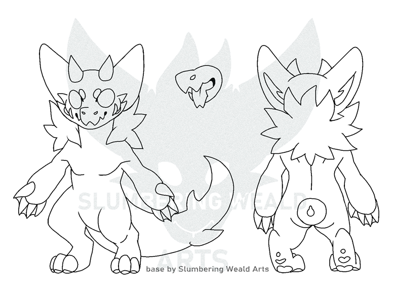 Chibi Wickerbeast Reference Base - Sleep's Ko-fi Shop - Ko-fi ️ Where ...