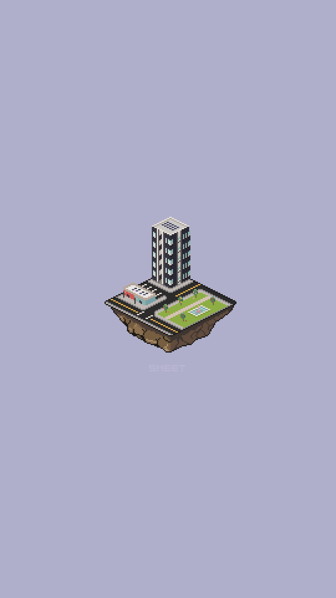 An Isometric Wallpaper I made, improvements wanted! : r/Minecraft