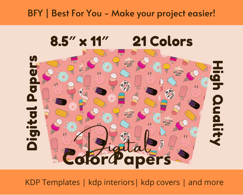 55 Digital Color Papers Vocabulary Color Paper 8.5 x 11* Commercial Use -  BFY DIGITAL's Ko-fi Shop - Ko-fi ❤️ Where creators get support from fans  through donations, memberships, shop sales and