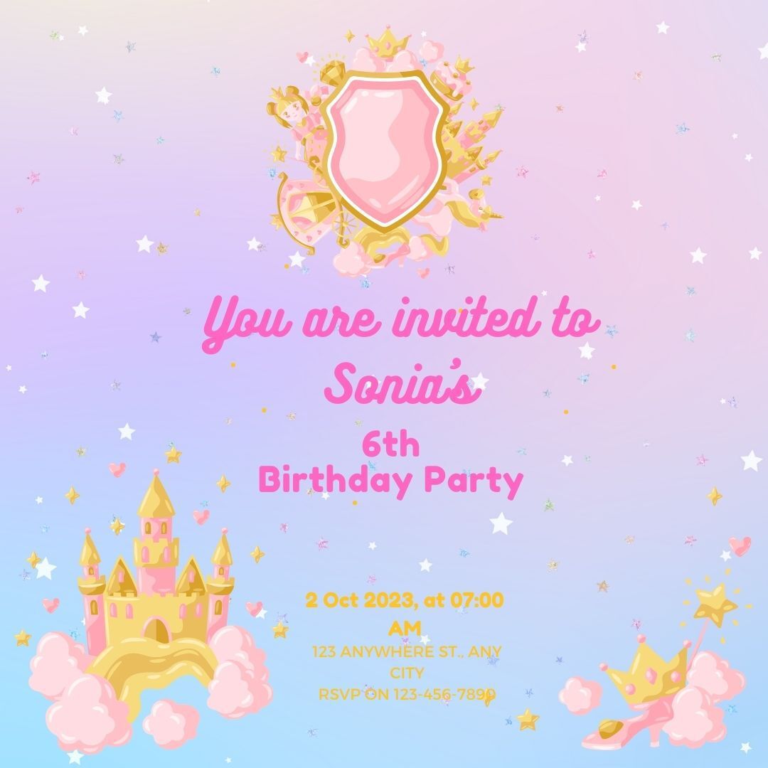Free birthday invitations for printing or digital sharing alice in