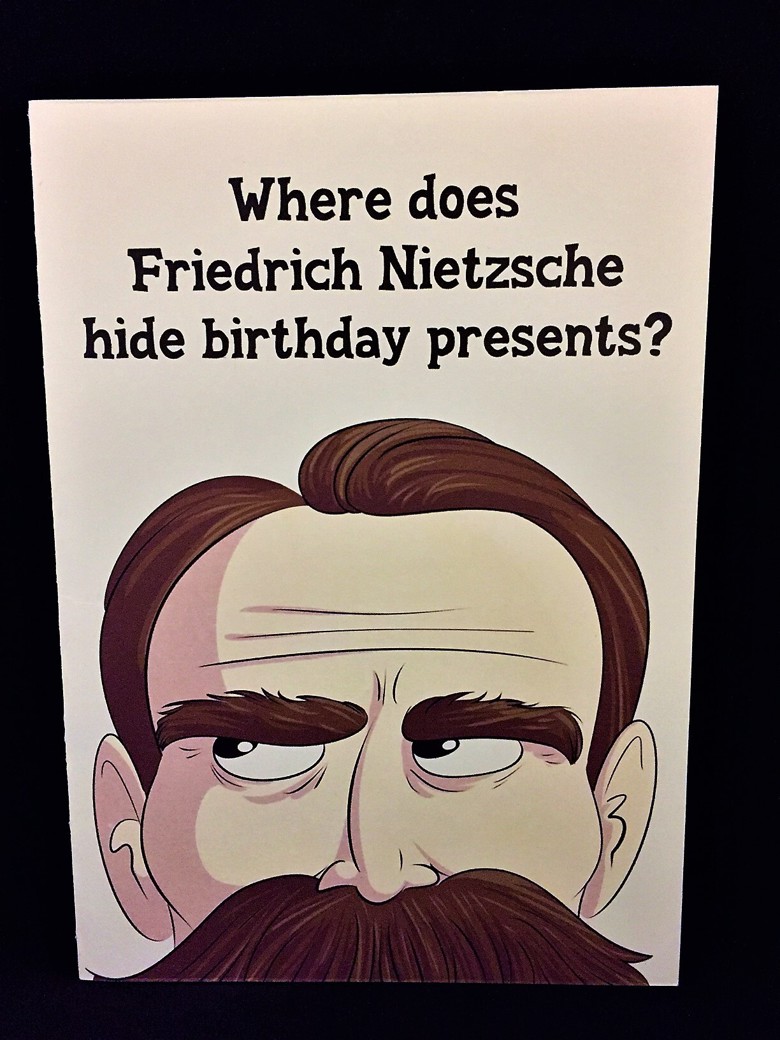 Nietzsche Birthday Card Alex Hoffman's Kofi Shop Kofi ️ Where
