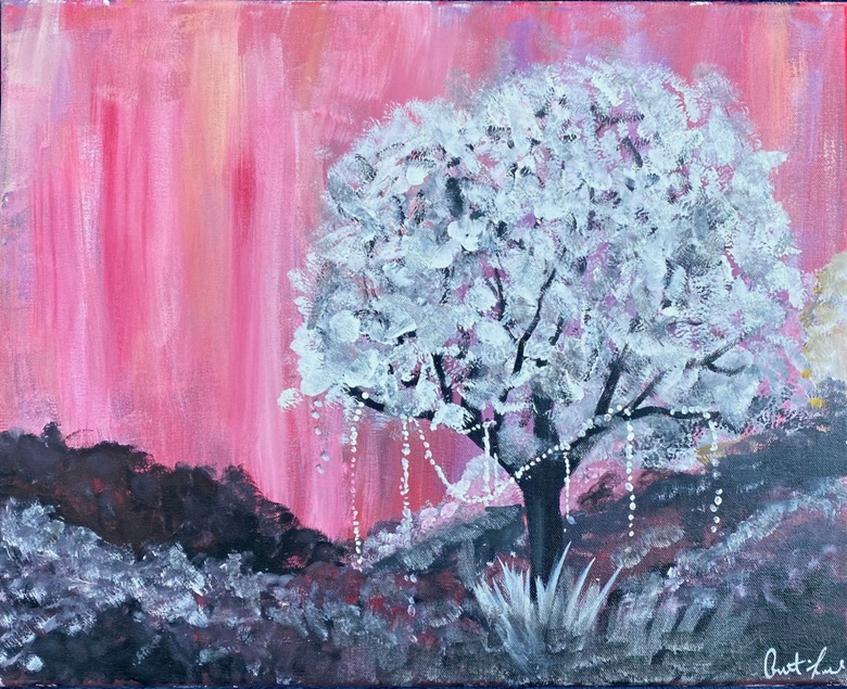 Pink & White Tree - TheArtHubb's Ko-fi Shop - Ko-fi ️ Where creators ...