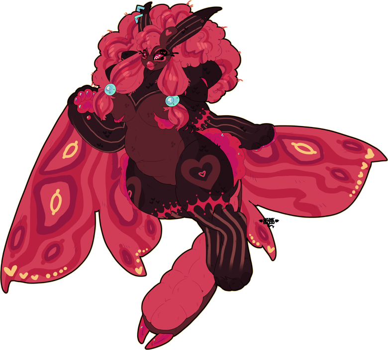 Valentines Moth Manta - skunkblood's Ko-fi Shop - Ko-fi ️ Where ...