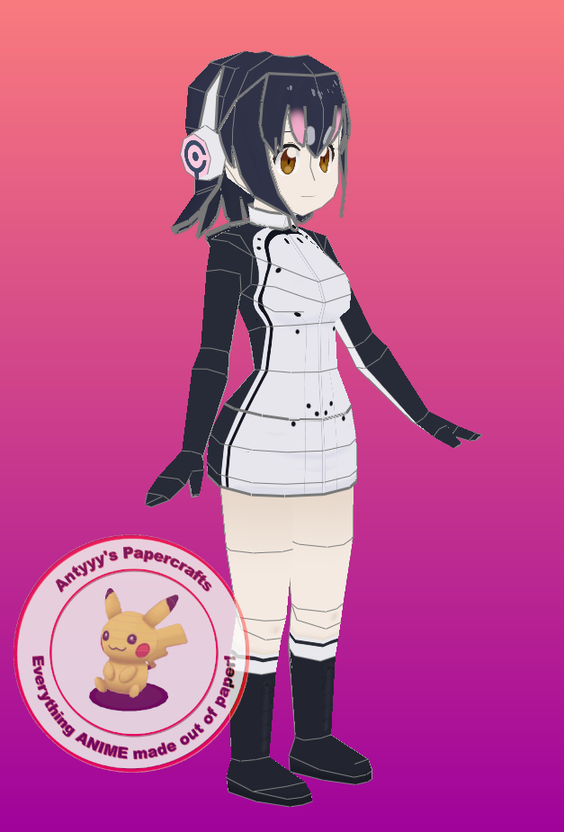 Kemono Friends - Hululu Penguin papercraft - Antyyy's Ko-fi Shop - Ko ...