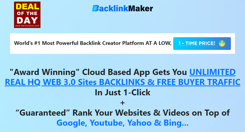 Backlinks Warrior Software