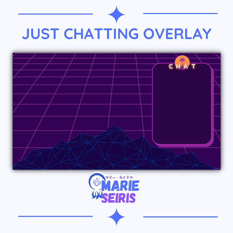 Just chatting overlay