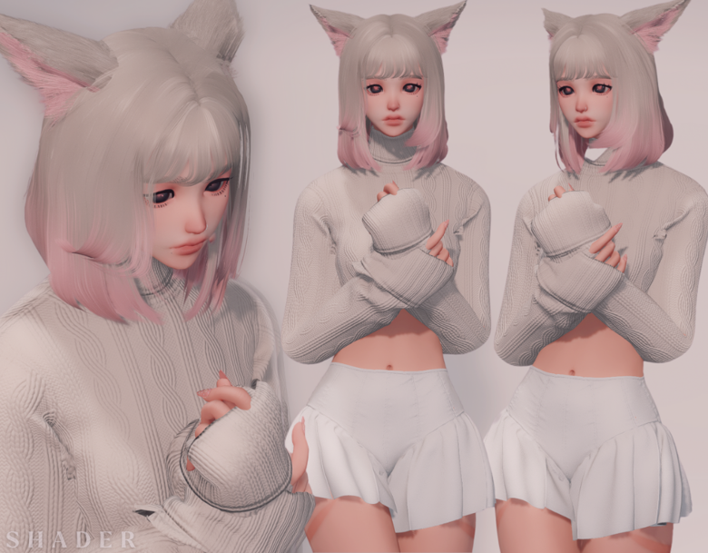 Lucie | Face Sculpt (Miqo F4) - JULIExT's Ko-fi Shop