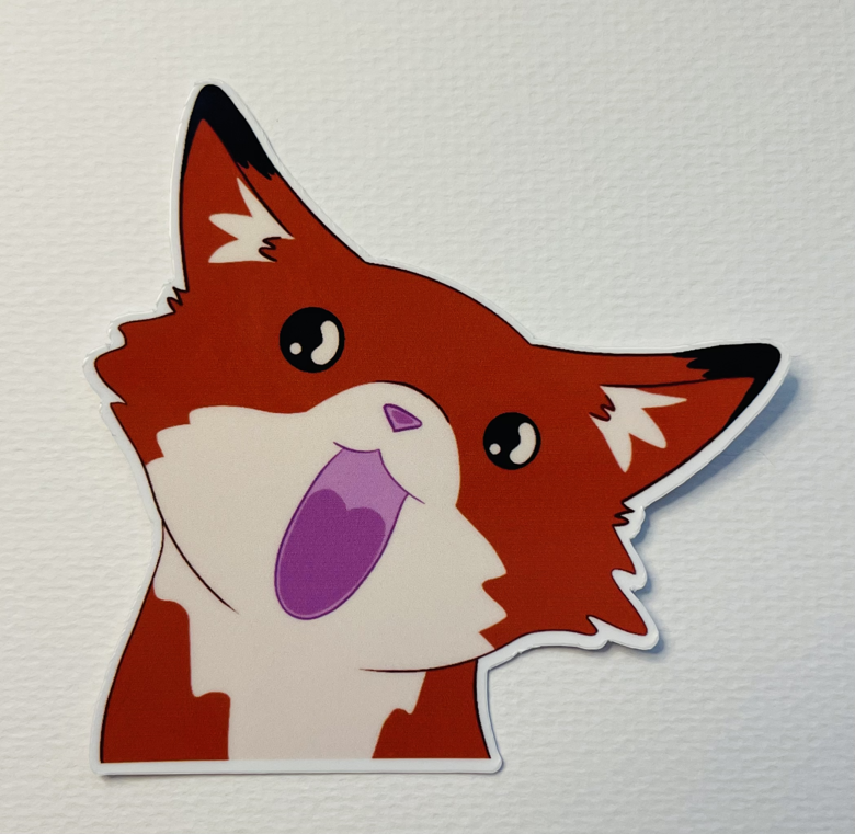 Licker Fox Sticker - Sluggy's Ko-fi Shop - Ko-fi ❤️ Where creators get  support from fans through donations, memberships, shop sales and more! The  original 'Buy Me a Coffee' Page.