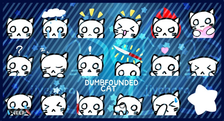 CAT LOVE EMOTE FOR TWITCH, DISCORD IN 5 COLORS - Voideyes's Ko-fi Shop -  Ko-fi ❤️ Where creators get support from fans through donations,  memberships, shop sales and more! The original 'Buy