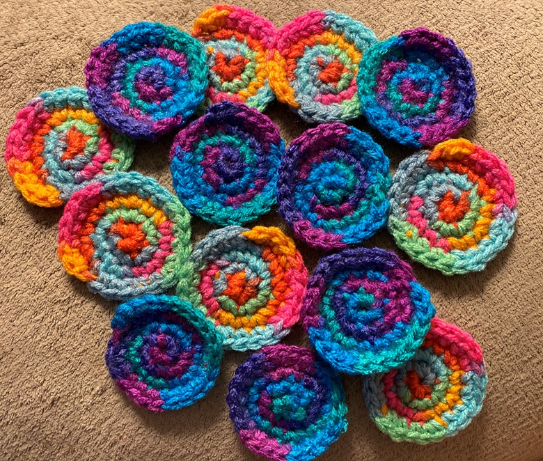 Reusable Crochet Facial Rounds - Honey Mandu Studios 's Ko-fi Shop - Ko ...