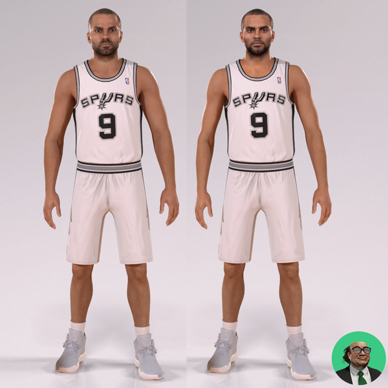 Tony Parker Cyberface 2k25 - Doctah Toboggan MD's Ko-fi Shop