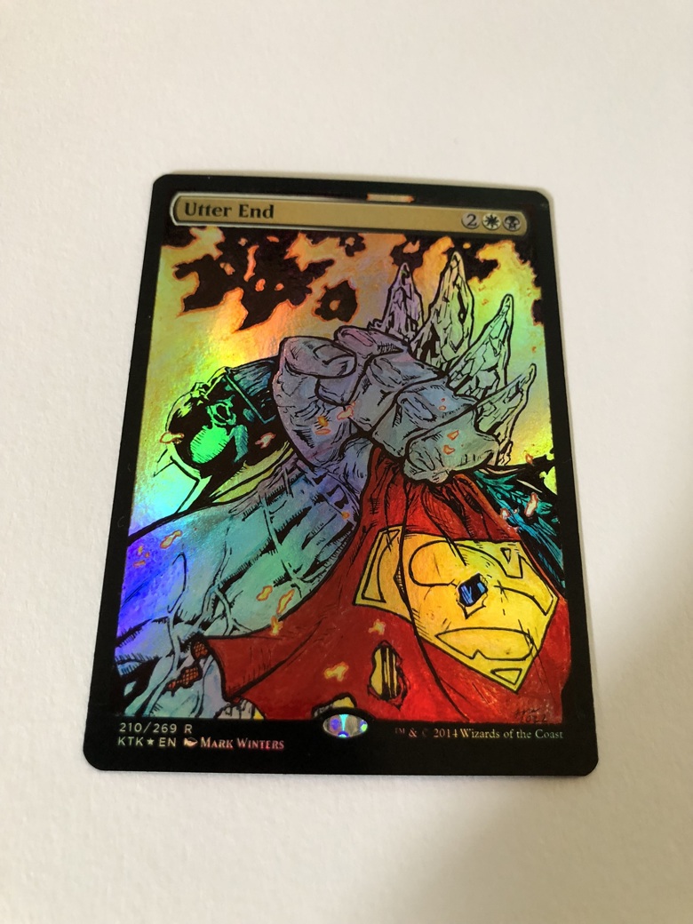 Magic: The Gathering Utter End Doomsday Justice League alter ...