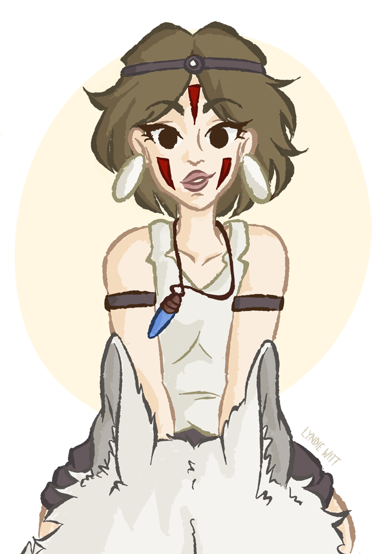 Princess Mononoke (High res .png) - Lyndie's Ko-fi Shop - Ko-fi ❤️ Where  creators get support from fans through donations, memberships, shop sales  and more! The original 'Buy Me a Coffee' Page.