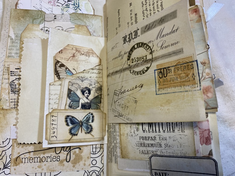 Eclectic style junk journal was £40 NOW £28.50 - Yvonne Prestons Crafty ...