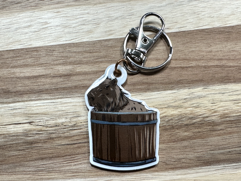 Capybara Cuties Keychain